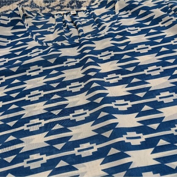 Daniel Rainn sheer blouse - Picture 4 of 7